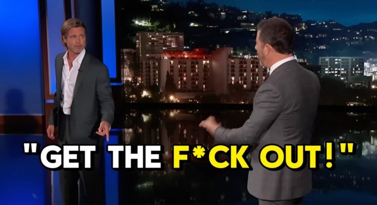 Brad Pitt Kicked Off Jimmy Kimmel’s Show After Heated Clash