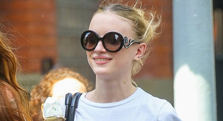 Kai Schreiber Wears 'Little Angel' T-Shirt in NYC