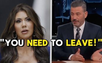 Kristi Noem Kicked Off Jimmy Kimmel's Show After Heated Clash