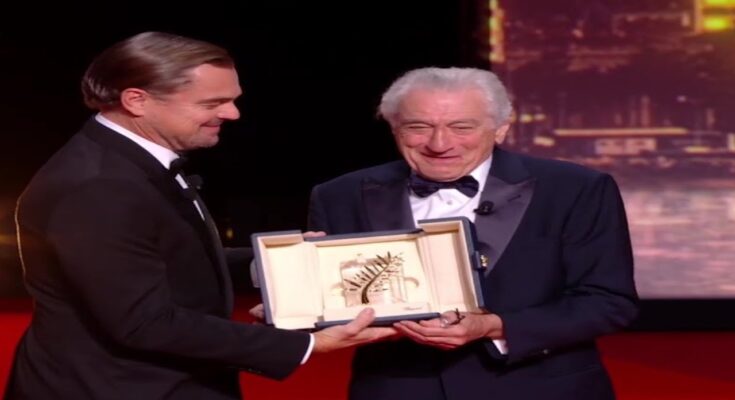 Leonardo DiCaprio Honors Robert De Niro with Palme d’Or at Cannes 2025