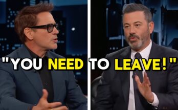 Robert Downey Jr. Walks Off Jimmy Kimmel's Show After Heated Clash