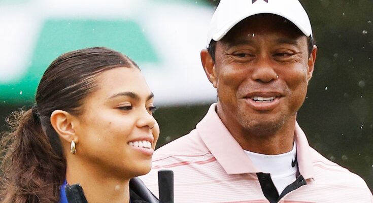 Tiger Woods' Children Sam and Charlie