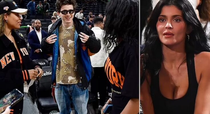 Timothée Chalamet and Kylie Jenner’s NBA Date Night