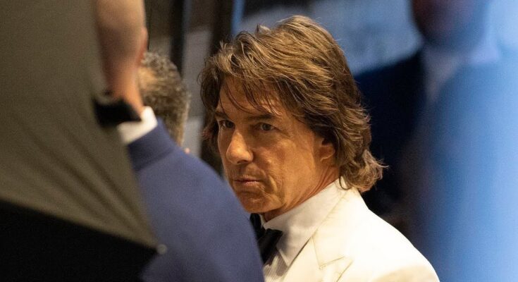 Tom Cruise Arrives Solo at David Beckham’s Lavish 50th Birthday Celebration