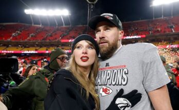 Travis Kelce Golfs with Justin Timberlake