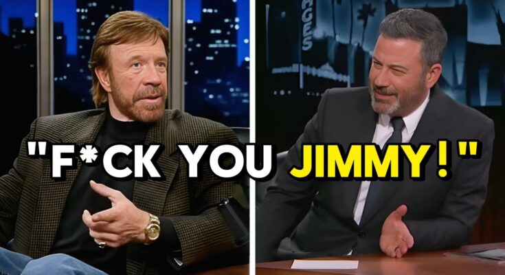 Chuck Norris Kicked Off Jimmy Kimmel's Show After Heated Dispute