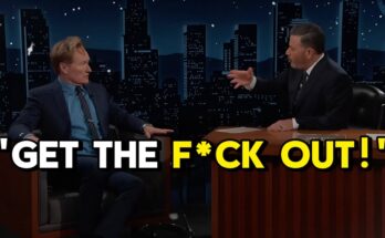 Conan O'Brien Kicked Off Kimmel After Heated Feud