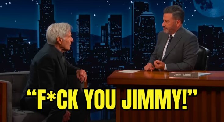 Harrison Ford Storms Off Jimmy Kimmel Live After Explosive Chewbacca Feud