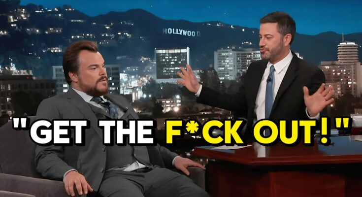 Jack Black Ejected from 'Jimmy Kimmel Live' After Heated On-Air Clash