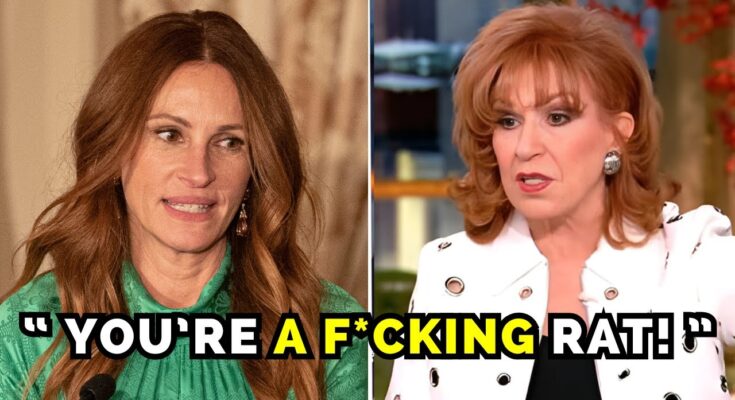 Julia Roberts Clashes with Joy Behar, Walks Off ‘The View