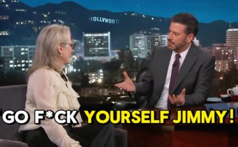 Meryl Streep Kicked Off Jimmy Kimmel After Heated Clash