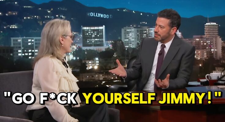 Meryl Streep Kicked Off Jimmy Kimmel After Heated Clash
