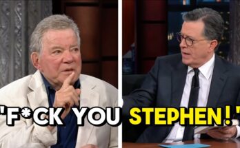 William Shatner Clashes with Colbert in Heated TV Moment